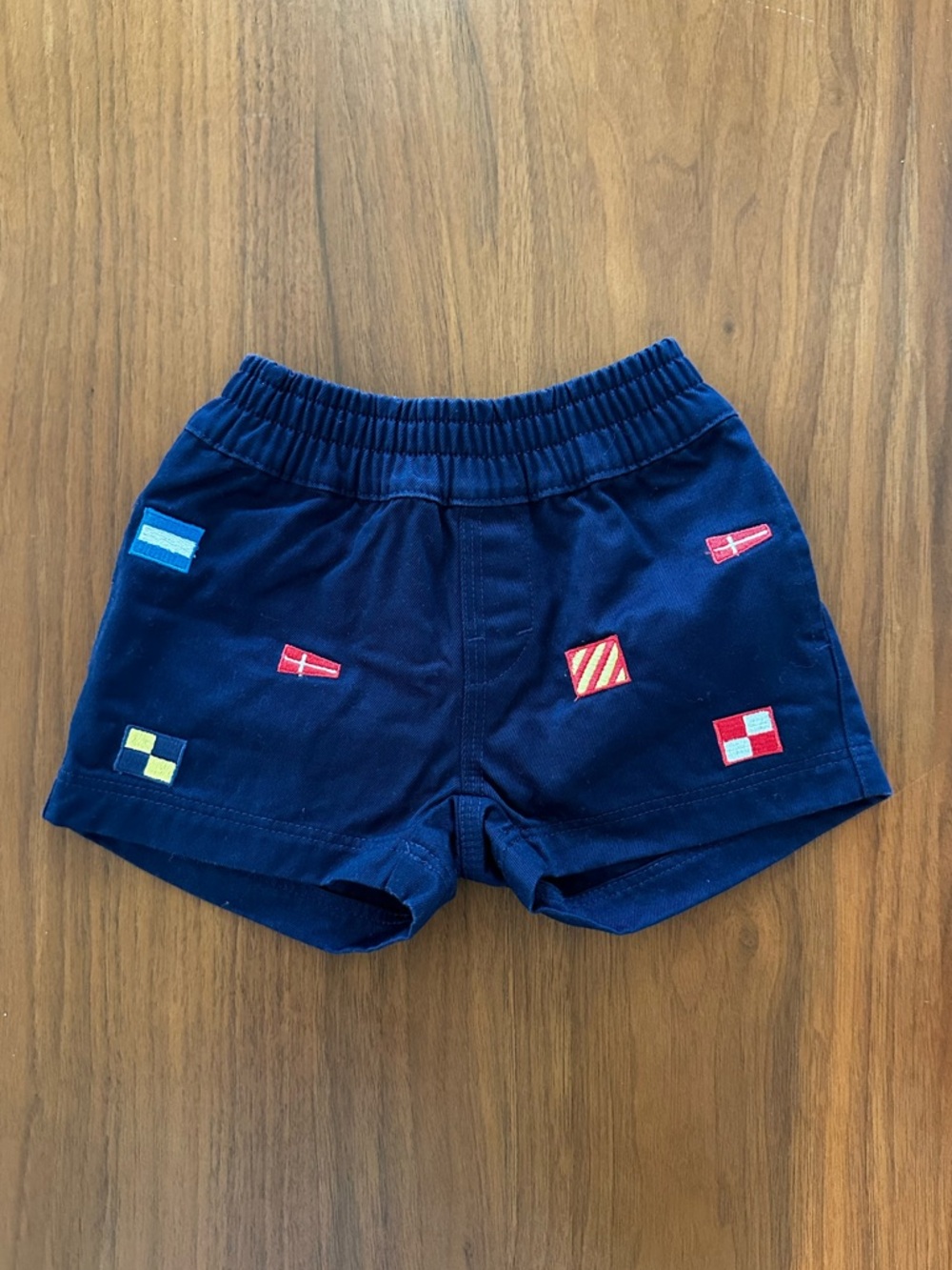 TBBC Critter Sheffield Shorts The Beaufort Bonnet Company nautical flags